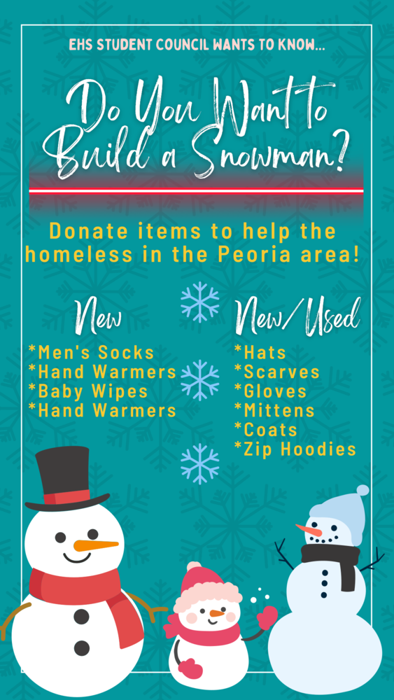 Do you want to build a snowman poster