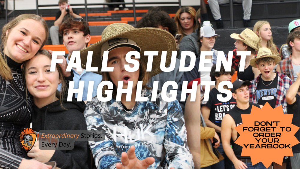 Fall Student Highlights graphic